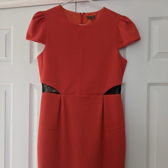 {tl} The Letter Capsleeve Midi Dress with Cutouts - Picture 1 of 5